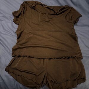 Women's Black Pajama Set